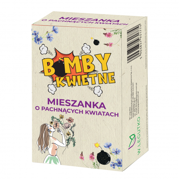 Bomby kwietne W. LEGUTKO MIESZANKA PACHNĄCYCH KWIATÓW 5 szt.