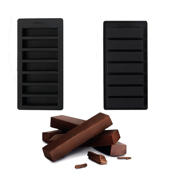 BOSKA Diy Kits Exclusive 3 szt. - formy do czekoladek i pralin silikonowe z akcesoriami