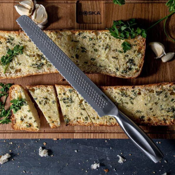 BOSKA Monaco+ 21,5 cm - nóż do krojenia chleba i pieczywa ze stali węglowej