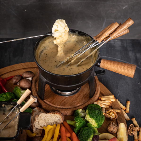 BOSKA Pro L 1,8 l - zestaw do fondue żeliwny