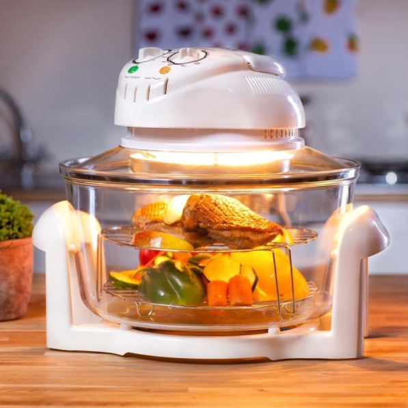 BOTTI Clark 1400 W - kombiwar halogenowy szklany
