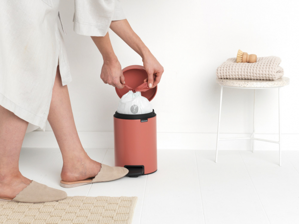 BRABANTIA Bagsy V 3 l 20 szt. białe - worki na śmieci plastikowe z taśmą