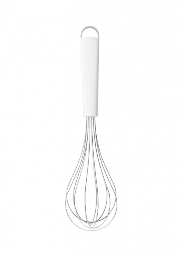 BRABANTIA Essential biała 27,2 cm (400407) - trzepaczka / rózga kuchenna do jajek stalowa