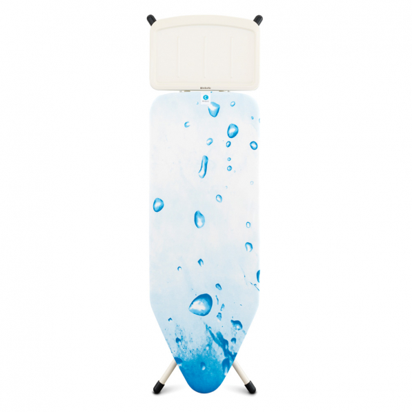 BRABANTIA Ice Water 124 x 45 cm niebieska - deska do prasowania ze stali nierdzewnej