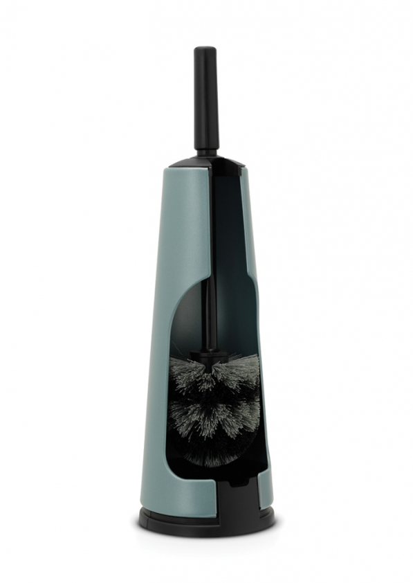 BRABANTIA Passion miętowa - szczotka do wc z pojemnikiem stalowym