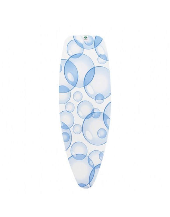 BRABANTIA Perfect Flow Bubbles biały 135 x 45 cm (101465) - pokrowiec na deskę do prasowania bawełniany