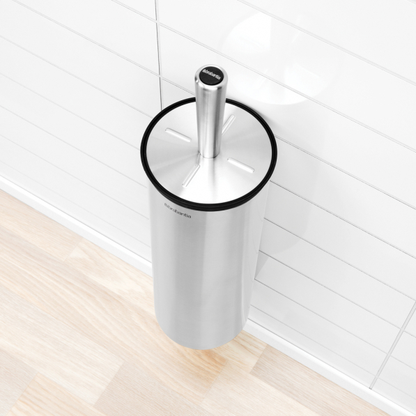 BRABANTIA Profile - szczotka do wc z pojemnikiem ze stali nierdzewnej