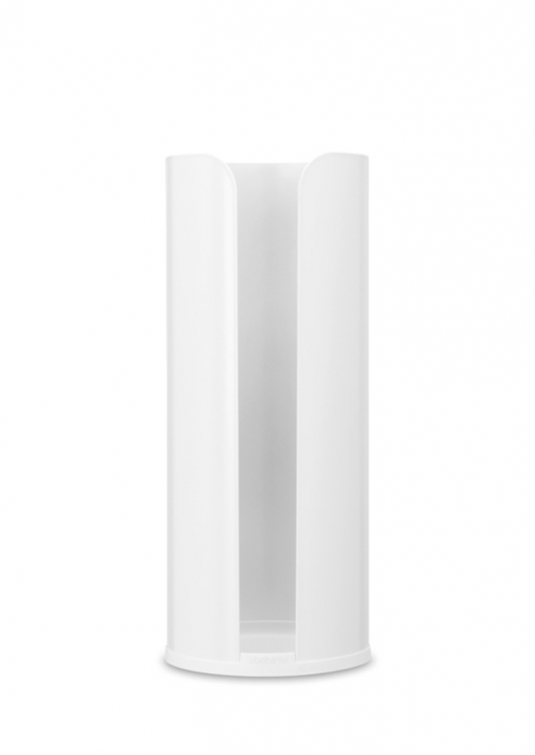 BRABANTIA ReNew biały - stojak na papier toaletowy ze stali nierdzewnej