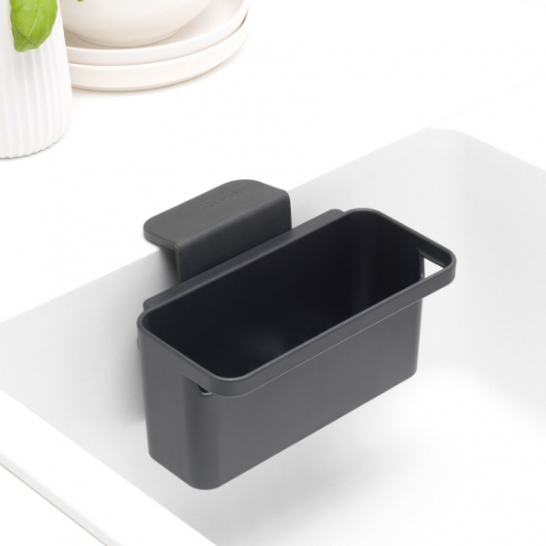 BRABANTIA SinkSide czarny - organizer do zlewu plastikowy