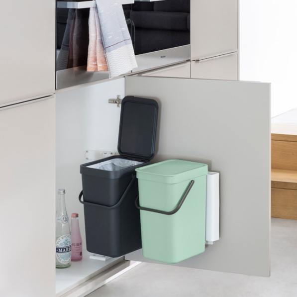 BRABANTIA Sort&Go 2 x 12 l - kosze do segregacji śmieci