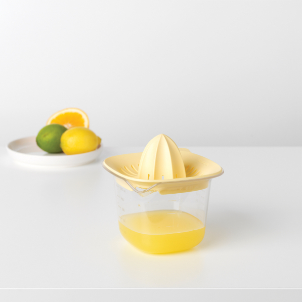 BRABANTIA Tasty Citron żółta - wyciskarka do cytrusów plastikowa