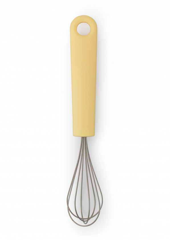 BRABANTIA Tasty kremowa 20,4 cm - trzepaczka / rózga kuchenna do jajek stalowa