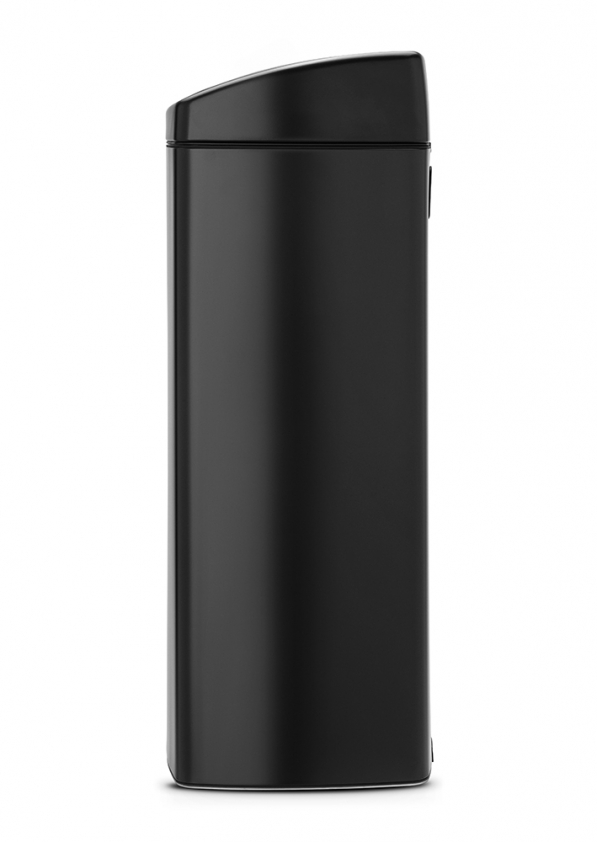 BRABANTIA Touch Bin czarny 25 l (415906) - kosz na śmieci ze stali nierdzewnej