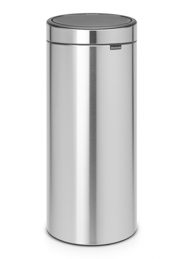 BRABANTIA Touch Bin New 30 l (115349) - kosz na śmieci ze stali nierdzewnej