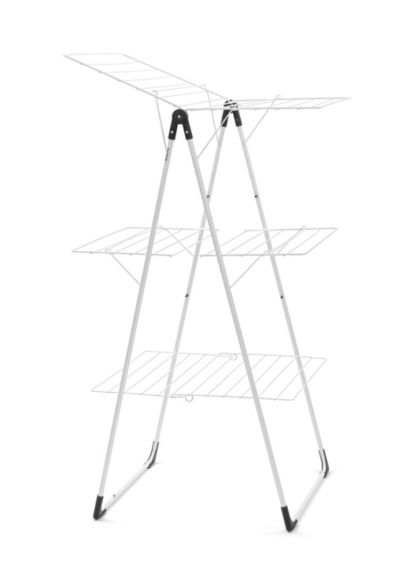 Brabantia Tower 135 x 67 cm biała - suszarka na pranie składana 3 poziomowa