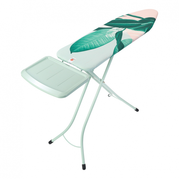 BRABANTIA Tropical Leaves B 124 x 38 cm - deska do prasowania ze stali nierdzewnej