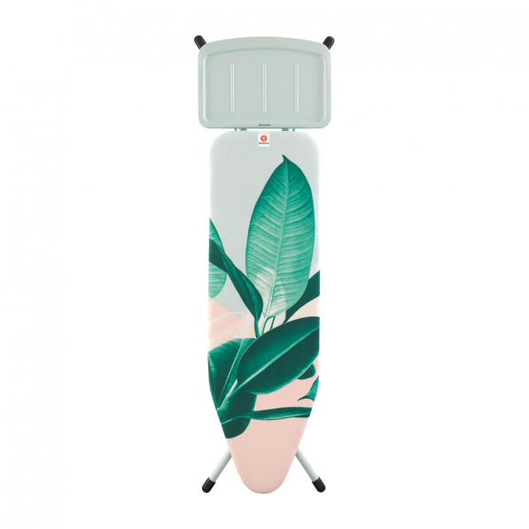 BRABANTIA Tropical Leaves B 124 x 38 cm - deska do prasowania ze stali nierdzewnej