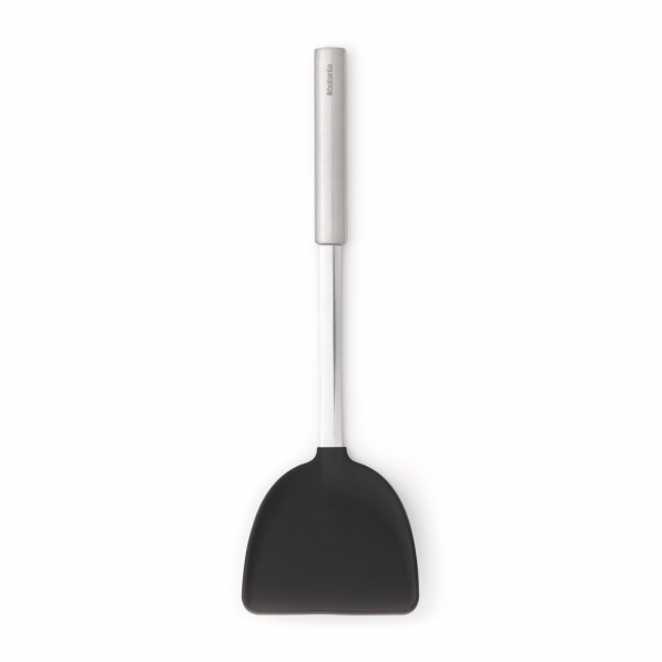 BRABANTIA Wok 34,5 cm czarna - łopatka kuchenna silikonowa