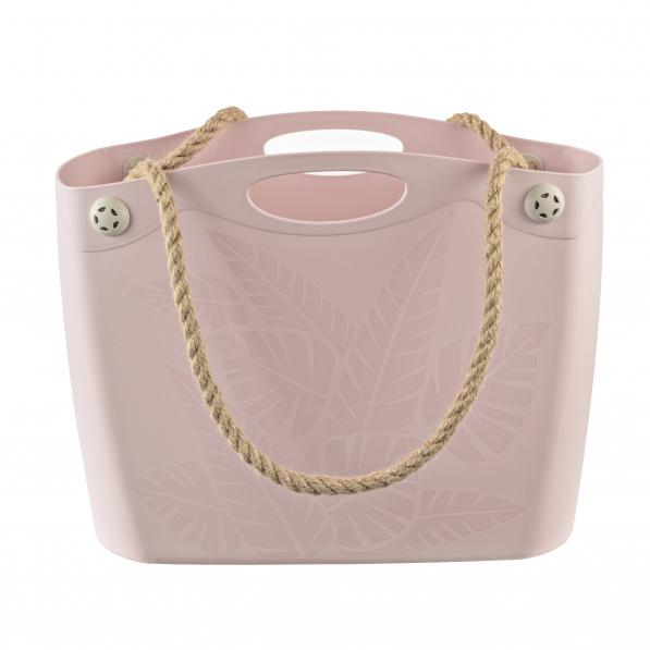 BRANQ Rainforest Integral różowa - torba na zakupy plastikowa 