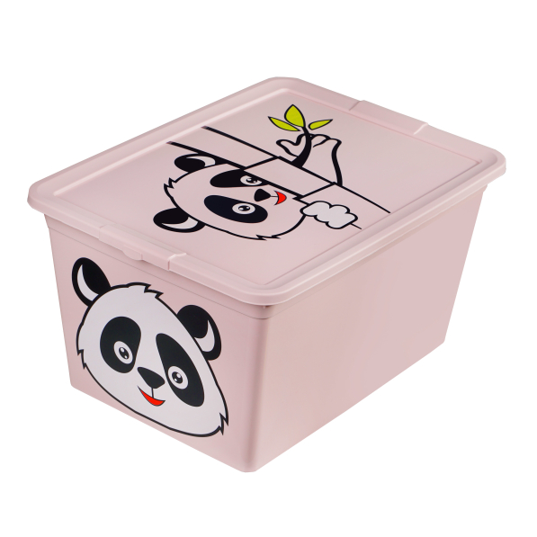 BRANQ X Box Animal 48,5 x 36,0 cm - pojemnik na zabawki z pokrywką