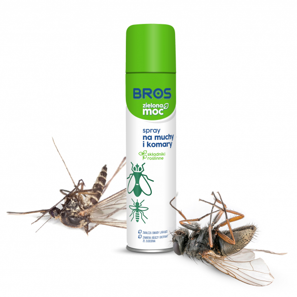 BROS Zielona Moc 300 ml - spray na muchy i komary