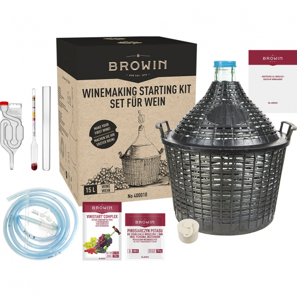 BROWIN - zestaw do produkcji wina