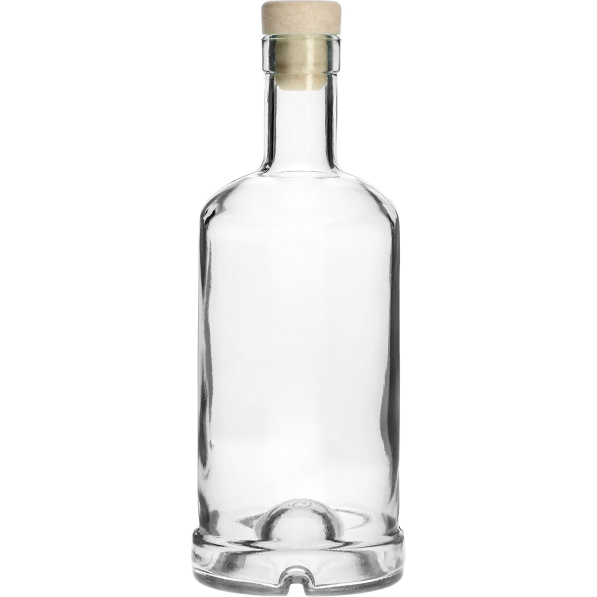 BROWIN 0,5 l - butelka szklana z korkiem