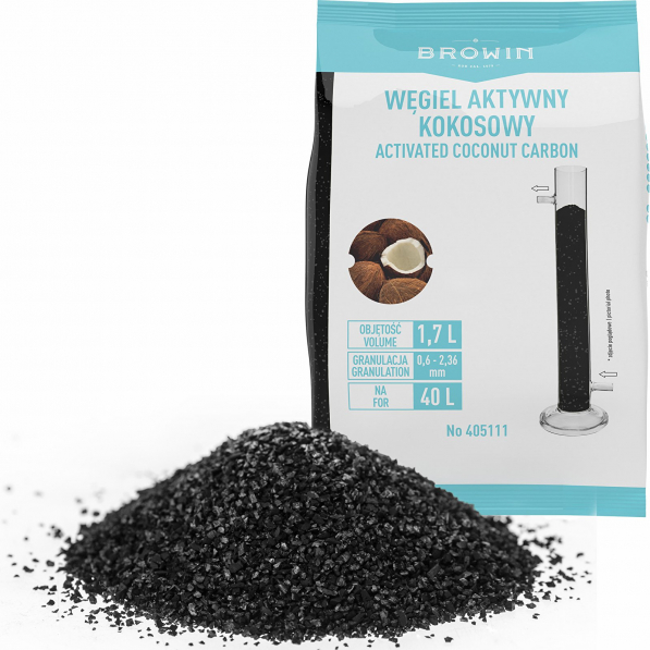 BROWIN Active Carbon 86 g - węgiel aktywny kokosowy 