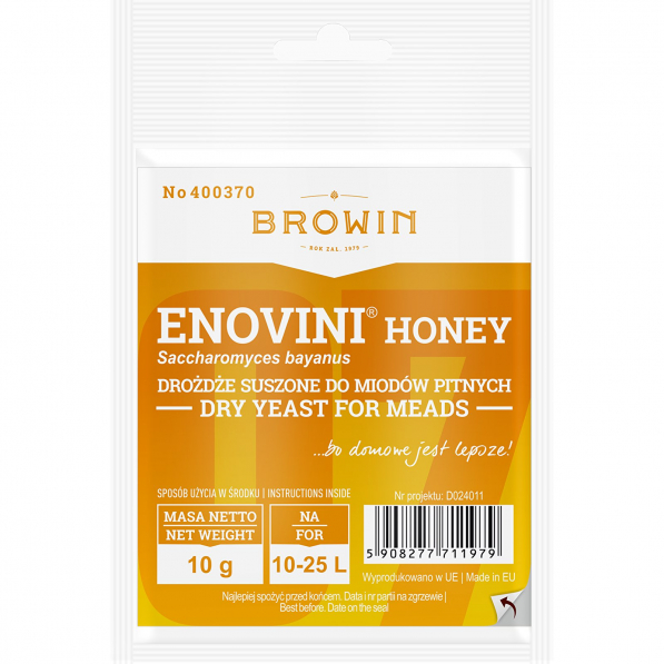 BROWIN Enovini Honey 10 g - drożdże winiarskie do miodów pitnych