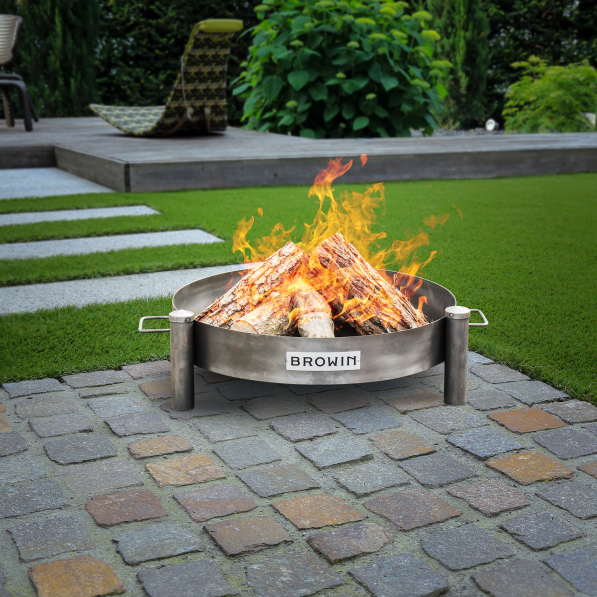 BROWIN Garden Steel 70 cm - palenisko ogrodowe stalowe