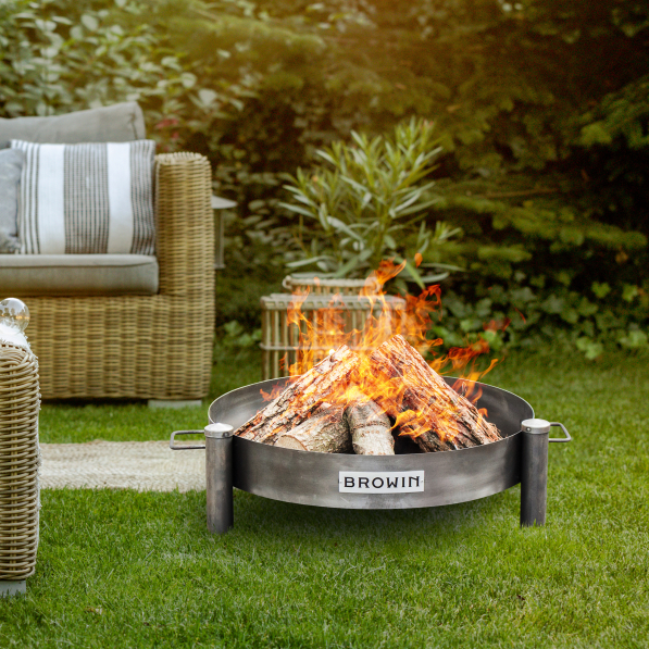 BROWIN Garden Steel 70 cm - palenisko ogrodowe stalowe
