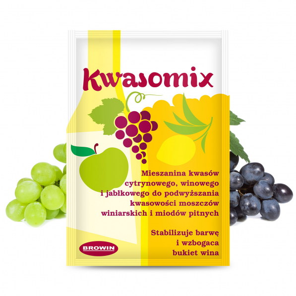 BROWIN Kwasomix - regulator kwasowości do wina 