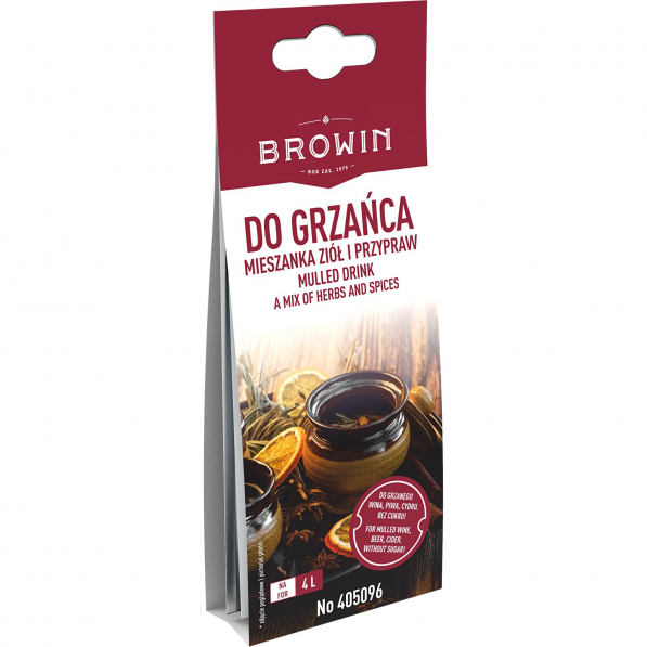 BROWIN Wine - mieszanka ziół i przypraw do grzanego wina