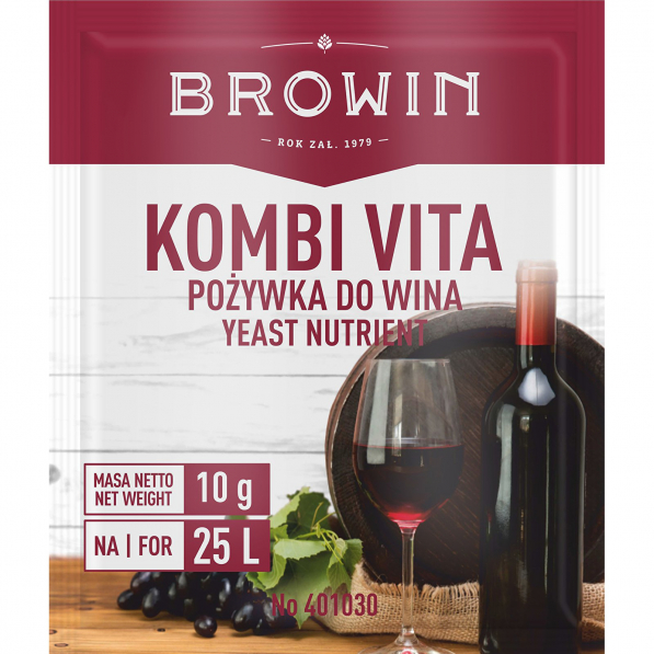 BROWIN Wine Kombi Vita 10 g - pożywka do wina
