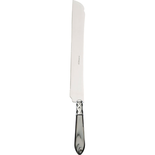 BUGATTI ALADDIN GREY Nóż do ciasta 32 cm
