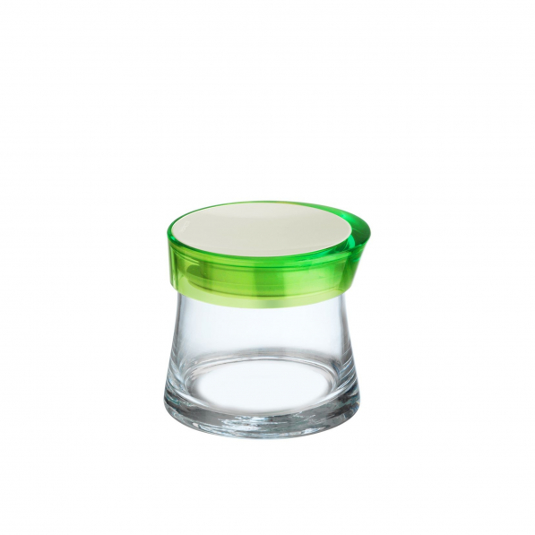 BUGATTI Glamour 0,7 l zielony - pojemnik hermetyczny na żywność szklany