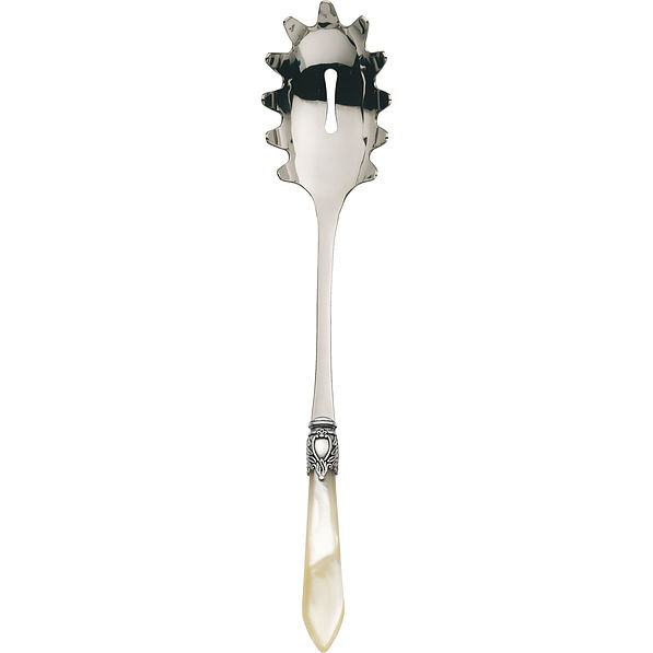 BUGATTI Oxford Ivory 31 cm - łyżka do makaronu ze stali nierdzewnej
