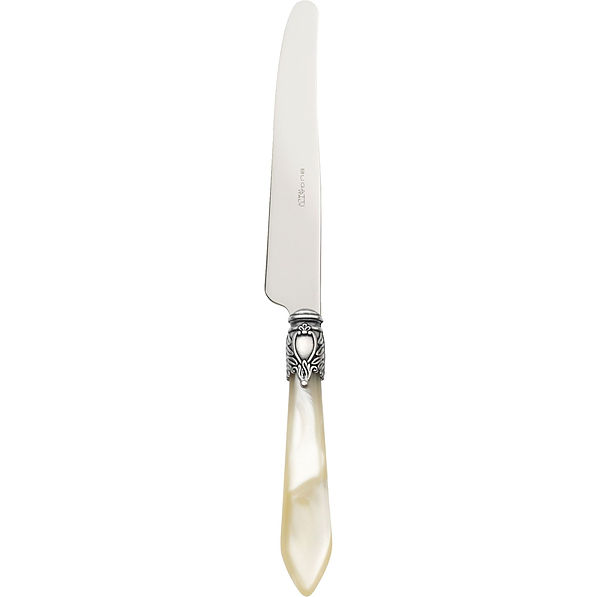 BUGATTI Oxford Ivory 24,5 cm - nóż stołowy ze stali nierdzewnej