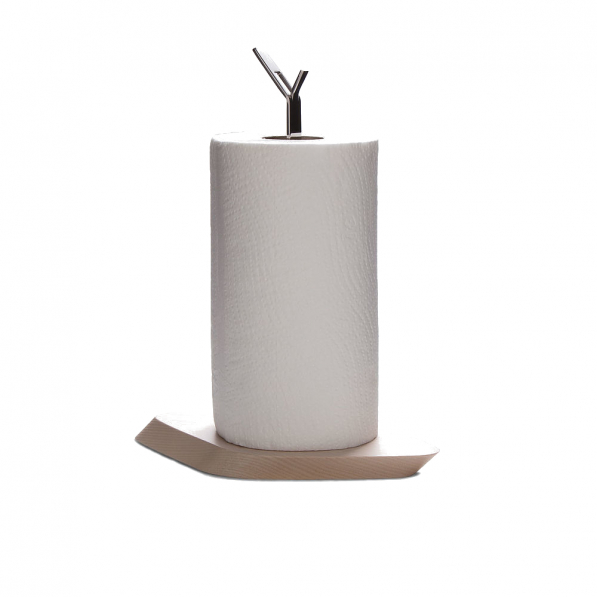 BUGATTI Trattoria 32 cm - stojak na ręczniki papierowe ze stali nierdzewnej