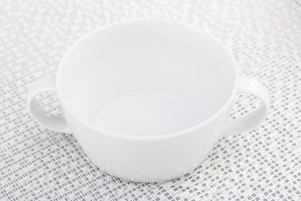 Bulionówka porcelanowa LUBIANA VICTORIA BIAŁA 400 ml