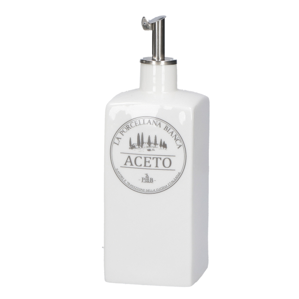 LA PORCELLANA BIANCA Conserva 0,25 l - butelka na ocet porcelanowa
