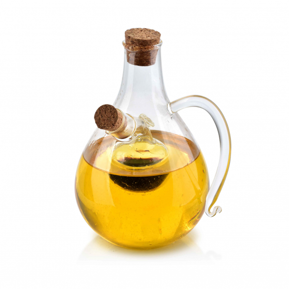 Butelka na oliwę i ocet szklana COOKINI HOME BASIC CARAFE 2w1 