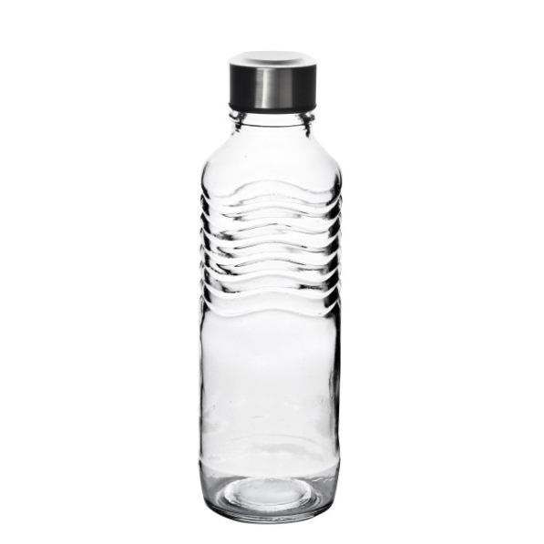 Butelka na wodę i napoje szklana HOLLIE CLEAR 0,5 l