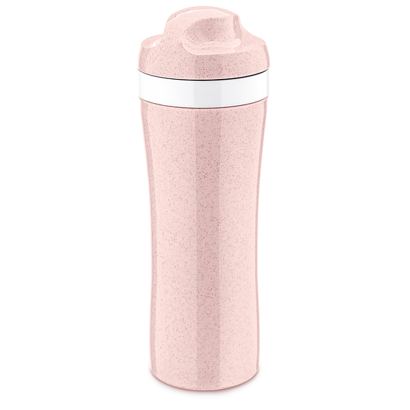 KOZIOL Organic Oase 0,4 l jasnoróżowy - Bidon plastikowy 