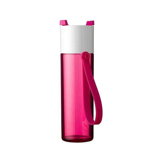 MEPAL Just Water różowa 0,5 l - butelka na wodę plastikowa