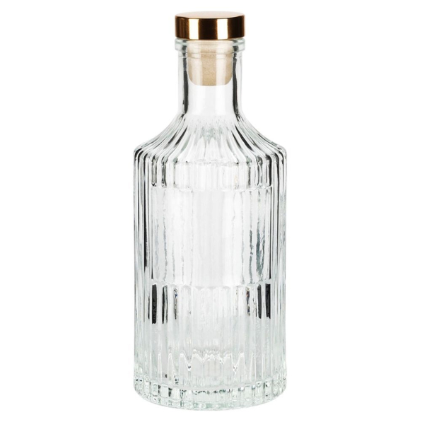 Butelka szklana z korkiem 0,25 l