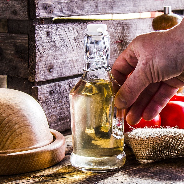 Butelka szklana z korkiem VIELD 0,2 l