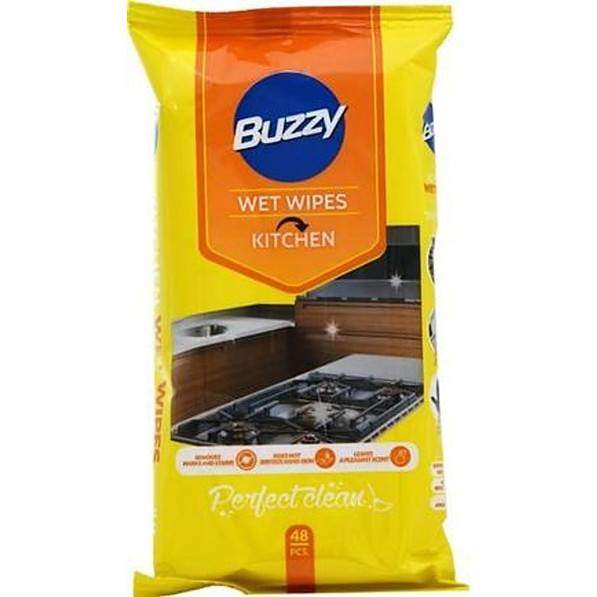 BUZZY Kitchen 48 szt. - chusteczki nawilżane do kuchni