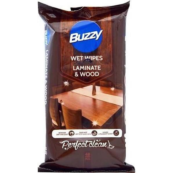 BUZZY Laminate and Wood 48 szt. - chusteczki nawilżane do mebli