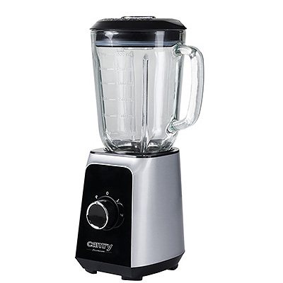 CAMRY Crusher 1000 W srebrny - blender kuchenny kielichowy szklany 